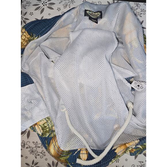 🌺 Tommy Bahama Paradise Nation Pineapple Floral Swim Trunks – Size Large - Picture 15 of 15